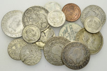 Austria, Lot of 15 coins 

Austria. Lot of 15 (fifteen) coins, mostly silver.

Various conditions. (15)

Lot sold as is, no returns.