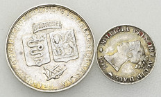 Italy, Lot of 2 AR coins 

Italy. Lot of 2 (two) AR, one coin and one medal.

Very fine. (2)

Lot sold as is, no returns.