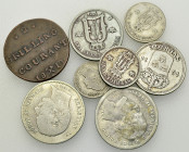 Scandinavia, Lot of 8 coins 

Scandinavia. Lot of 8 (eight) coins, mostly silver.

Various conditions. (8)

Lot sold as is, no returns.