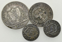 Appenzell/Bern, Lot von 4 Kantonalmünzen 

Schweiz. Appenzell/Bern. Lot von 4 (vier) BI Kantonalmünzen.

Schön. (4)

Lot verkauft wie besehen, k...