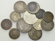 Freiburg, Lot von 12 Kantonalmünzen 

Schweiz. Freiburg/Fribourg. Lot von 12 (zwölf) Kantonalmünzen.

Meist sehr schön. (12)

Lot verkauft wie b...