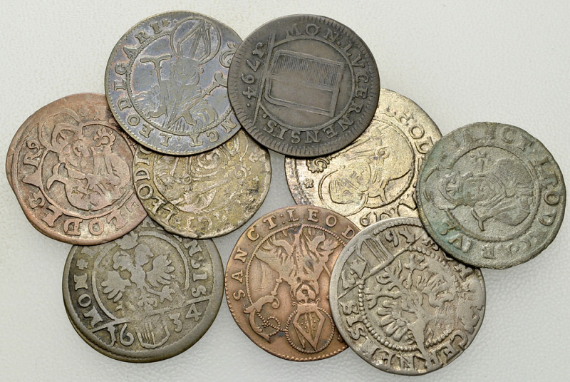 Luzern, Lot von 9 BI Schillingen 

Schweiz, Luzern. Lot von 9 (neun) BI Schill...