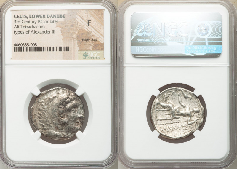 DANUBE REGION. Balkan Tribes. Imitating Alexander III the Great. 3rd century BC ...