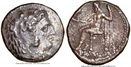 MACEDONIAN KINGDOM. Alexander III the Great (336-323 BC). AR tetradrachm (25mm, 17.31 gm, 8h). NGC Choice XF 5/5 - 2/5. Posthumous issue of 'Babylon',...