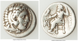 MACEDONIAN KINGDOM. Alexander III the Great (336-323 BC). AR drachm (15mm, 4.17 gm, 12h). VF. Lifetime issue of Miletus, ca. 325-323 BC. Head of Herac...