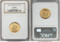 Victoria gold Sovereign 1866-SYDNEY AU58 NGC, Sydney mint, KM4. AGW 0.2355 oz. 

HID09801242017

© 2020 Heritage Auctions | All Rights Reserved