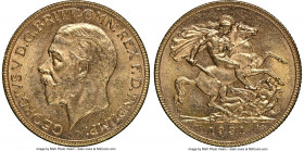 George V gold Sovereign 1931-P MS63+ NGC, Perth mint, KM32. AGW 0.2355 oz. 

HID09801242017

© 2020 Heritage Auctions | All Rights Reserved