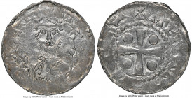 Speyer. Heinrich III Denar ND (1039-1056) MS62 NGC, Speyer mint, Dannenburg-831. 0.90gm. Crowned bust facing / Cross with pellets in each angle.

HI...