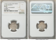 Henry III (1216-1272) Penny ND (1250-1272) MS63 NGC, Canterbury mint, Gilbert as moneyer, Class 5c, S-1369. 1.54gm. 

HID09801242017

© 2020 Herit...