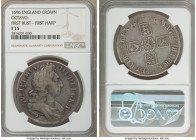 William III Crown 1696 F15 NGC, KM494.1, S-3470. First bust - First harp. OCTAVO edge. 

HID09801242017

© 2020 Heritage Auctions | All Rights Res...