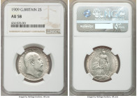 Edward VII Florin 1909 AU58 NGC, KM801, S3981. Popular type from a short series, lightly toned and so close to mint state. 

HID09801242017

© 202...