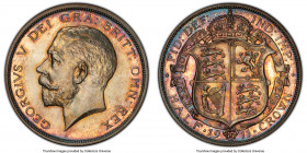 George V Proof 1/2 Crown 1911 PR66 PCGS, KM818.1, S-4011. Multi-colored toning over watery surface. Ex. Trident Collection

HID09801242017

© 2020...