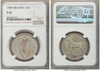 Republic 1/2 Crown 1943 F12 NGC, KM16. Rarest date of type. 

HID09801242017

© 2020 Heritage Auctions | All Rights Reserved