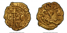 Sicily. Tancredi gold Tari ND (1189-1194) AU55 PCGS, Messina mint, Fr-641, Spahr-134. 

HID09801242017

© 2020 Heritage Auctions | All Rights Rese...