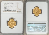 Venice. Andrea Dandolo gold Ducat ND (1343-1354) AU58 NGC, Fr-1221. 3.50gm. Conservatively graded, quite nice with lustrous surface. 

HID0980124201...