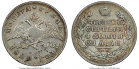 Nicholas I Rouble 1829 CПБ-HГ XF45 PCGS, St. Petersburg mint, KM-C161.

HID09801242017

© 2020 Heritage Auctions | All Rights Reserved