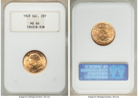 Confederation gold 20 Francs 1949 MS66 NGC, Bern mint, KM35.2. AGW 0.1867 oz. 

HID09801242017

© 2020 Heritage Auctions | All Rights Reserved