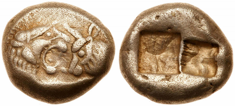 Lydia Kingdom. Sardes. Croesus, 561-546 BC. Silver Siglos (5.28g). Mint of Sarde...