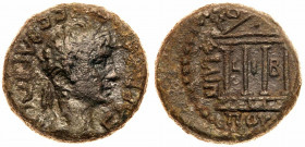 Judea. Herodian Dynasty. Herod Philip, 4 BCE-34 CE. AE 22 (10.52 g). VF