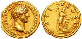 Hadrian, AD 117-138. Gold Aureus (7.12g)
