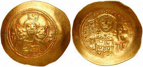 Michael VII, Ducas, 1071-1078. Gold Scyphate Nomisma (4.42 g). AU