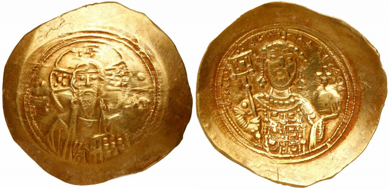 Michael VII, Ducas, 1071-1078. Gold Scyphate Nomisma (4.31 g). Mint of Constanti...