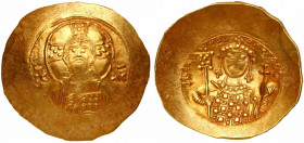 Michael VII, Ducas, 1071-1078. Gold Scyphate Nomisma (4.45 g). EF