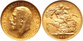 Canada. Sovereign, 1911-C. ANACS MS62