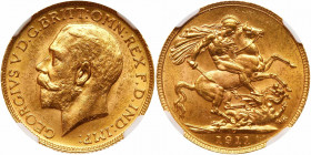 Canada. Sovereign, 1911-C. NGC MS62