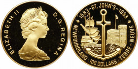 Canada. 100 Dollars, 1983. PF