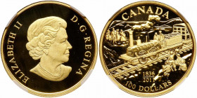Canada. 100 Dollars, 2011. NGC PF70