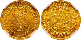 Czechoslovakia. Ducat, 1929. NGC MS63