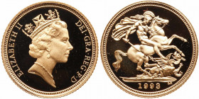 Great Britain. Half Sovereign, 1993. PF
