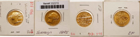 Great Britain. Pair of Sovereign's: 1845 and 1846