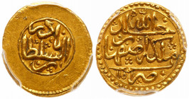 Iran. Ashrafi, AH1151 (1738). PCGS AU