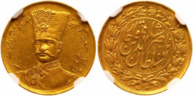Iran. Toman, AH1297 (1880). NGC AU58