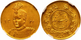 Iran. Toman, AH1342 (1923). NGC UNC