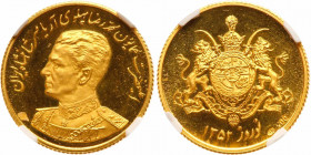 Iran. Gold Medal, SH1352 (1973). NGC PF68