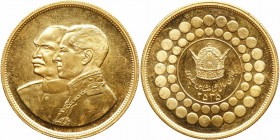 Iran. Commemorative Gold Medal, MS2535 (1976). BU