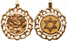 Israel. Survivor's s at Sea Gold Medal, undated.. EF