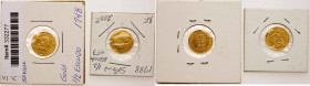 Spain. Pair of ½ Escudos, 1748-PJ (Seville) and 1788-S C