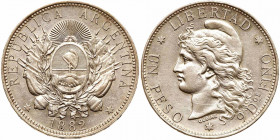Argentina. Peso, 1882. EF