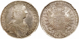 Austria. Taler, 1763 (Hall). NGC MS61