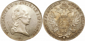 Austria. Taler, 1815-C (Prague). AU