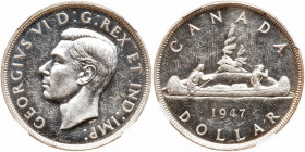 Canada. Dollar, 1947. NGC UNC