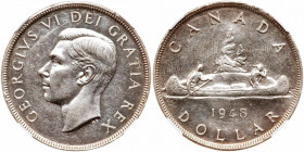 Canada. Dollar, 1948. NGC UNC
