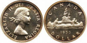 Canada. Dollar, 1955. ANACS MS67