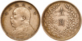 China-Republic. Dollar, Year 3 (1914). PCGS EF40