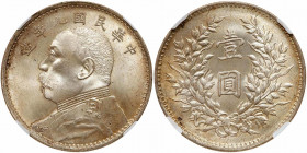 China-Republic. Dollar, Year 9 (1920). NGC MS65