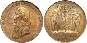 German States: Prussia. Taler, 1798-A. ANACS MS62